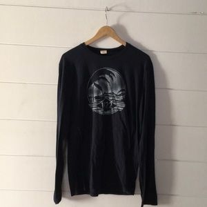 Hollister Tropical Screen-print Long Sleeve T-Shirt